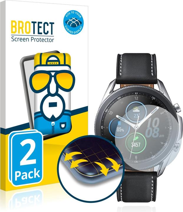 Productafbeelding BROTECT Volledig bedekkende screen protector (Galaxy Watch 3 (45 mm))