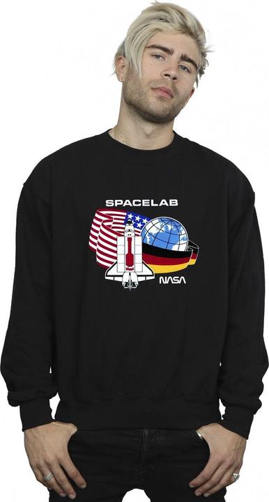 Actual product image Nasa Mens Space Lab Sweatshirt (S)