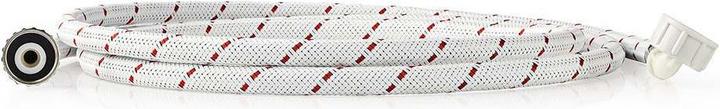 Produktbild Nedis Nylon Inlet Hose 3/4" 3/4" 10 bar 90 °C 1.50 m Application: Dish/Washing Machine Nylon Red/W