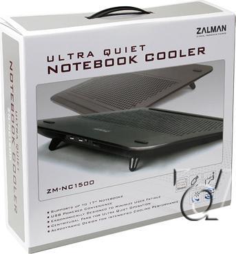 Produktbild Zalman ZM-NC1500B Notebook Cooler Alu - black