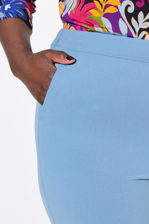 Immagine prodotto Ulla Popken Pantaloni con taglio della gamba ampio e dritto e cintura elastica (56)