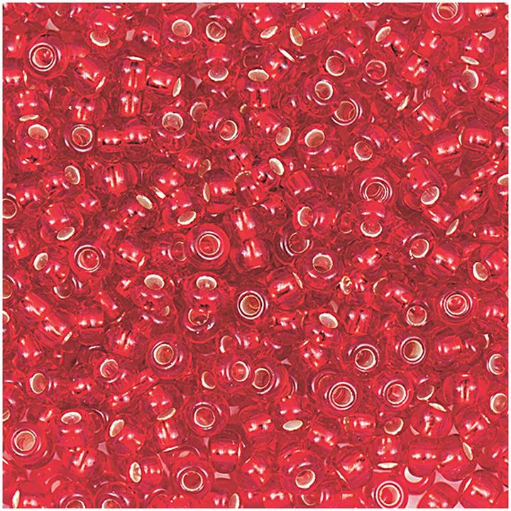 Rot, Silber, Transparent