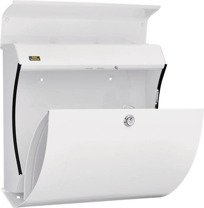 Produktbild Burg Wächter Briefkasten Verona 3844 / 884 m.Innenlicht weiss DIN C4