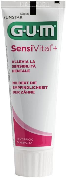 Actual product image GUM Sensivital + Toothpaste (75 ml)