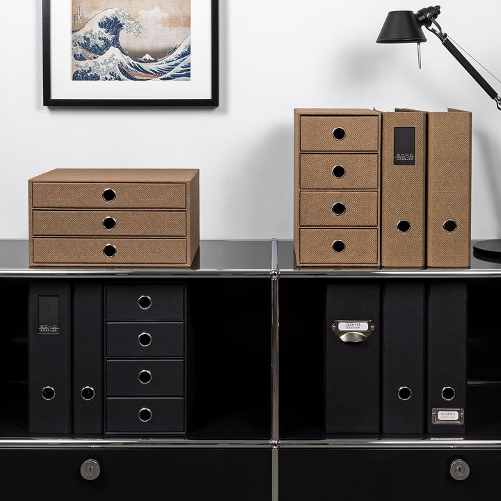 Produktbild Rössler Schubladenbox Soho hazelnut (A4)