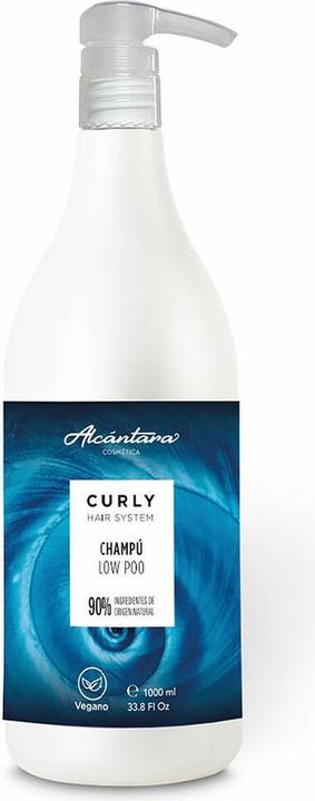 Alcantara Cosmética CURLY HAIR SYSTEM shampoo low poo 1000ml (1000 ml, Flüssiges Shampoo)