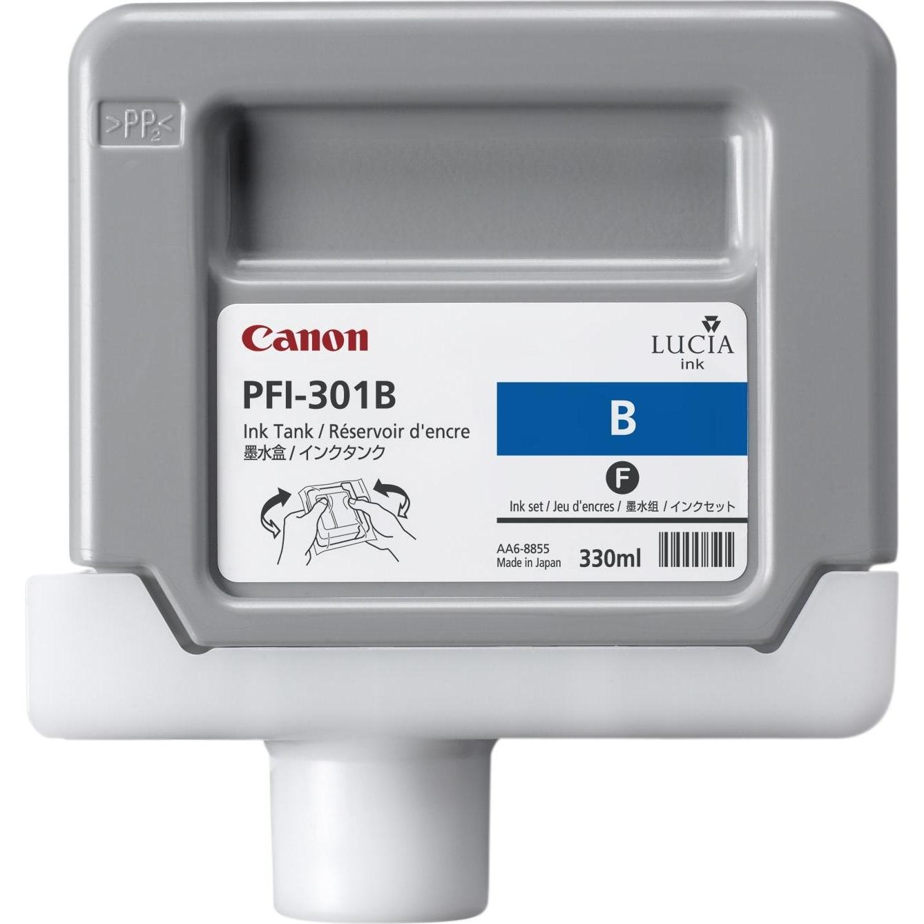 Canon Tinte Large Format blue Orig.Nr. PFI-301B (B) (PFI-301B)