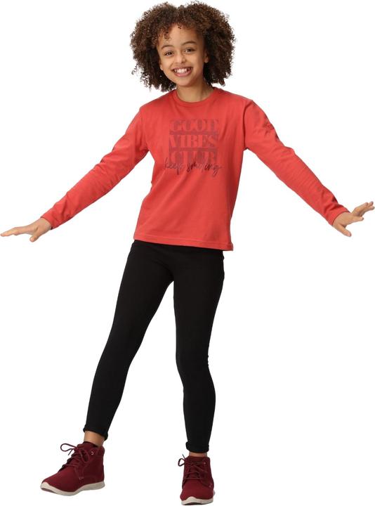 Immagine prodotto Regatta Maglietta a maniche lunghe Wenbie III Good Vibes Club per bambini/ragazzi (146, 152)