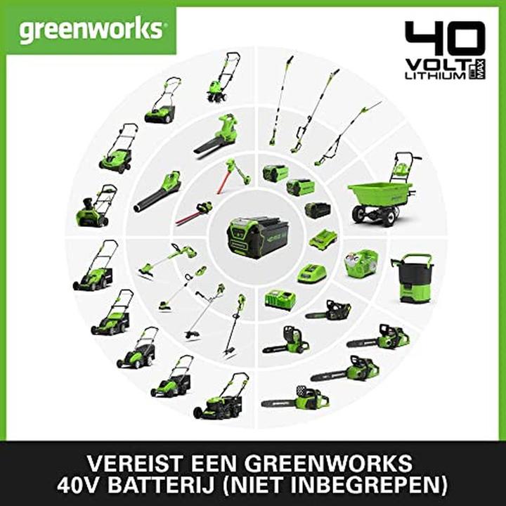 Actual product image Greenworks Cordless pole pruner G40PSF (without battery) (Battery chain saw)