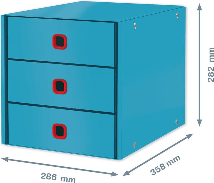 Actual product image Leitz COSY - set of 3 drawers (A4)