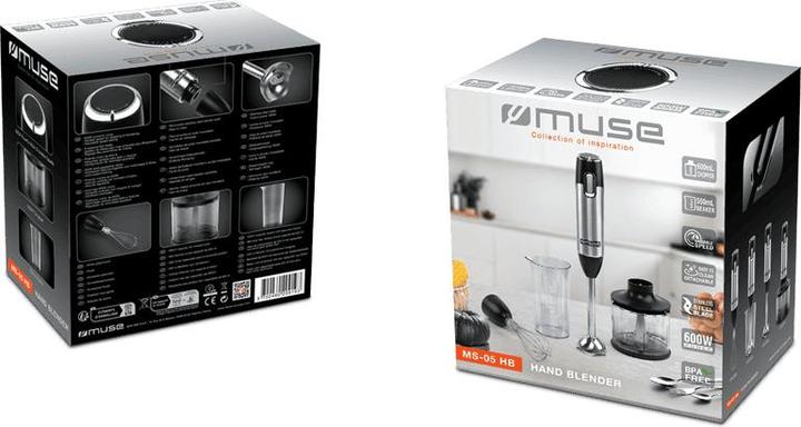 Actual product image Muse Hand blender set MS05 HB