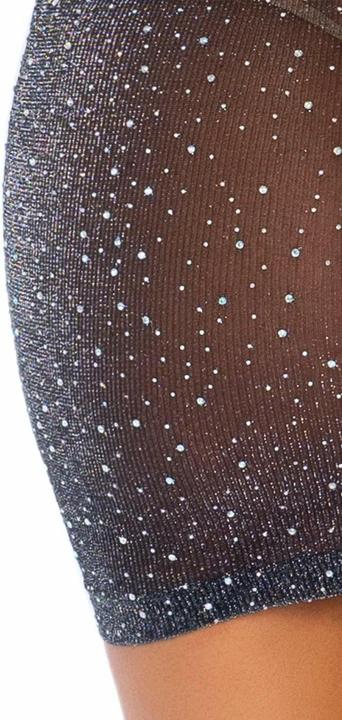 Produktbild Leg Avenue Lurex rhinestone tube dress (One Size)