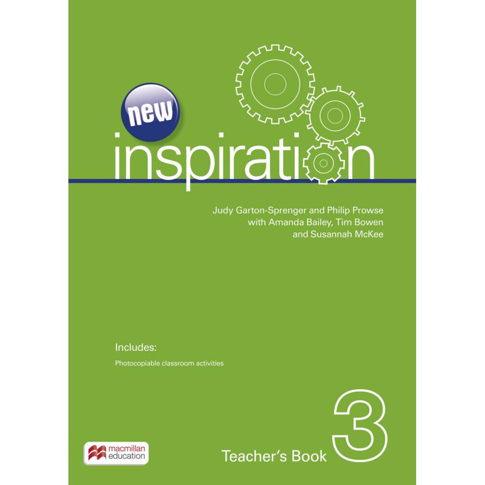 New Inspiration, Level 3, Teachers Boo, Schulbücher von Philip Prowse, Judy Garton-Sprenger