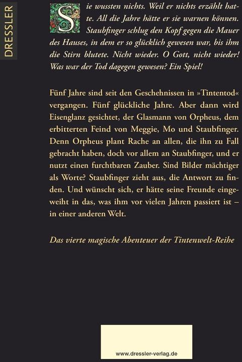 Produktbild Tintenwelt 4. Die Farbe der Rache (Deutsch, Cornelia Funke, 2023)
