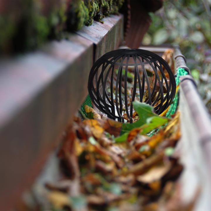 Produktbild Relaxdays Dachrinnen-Laubschutz