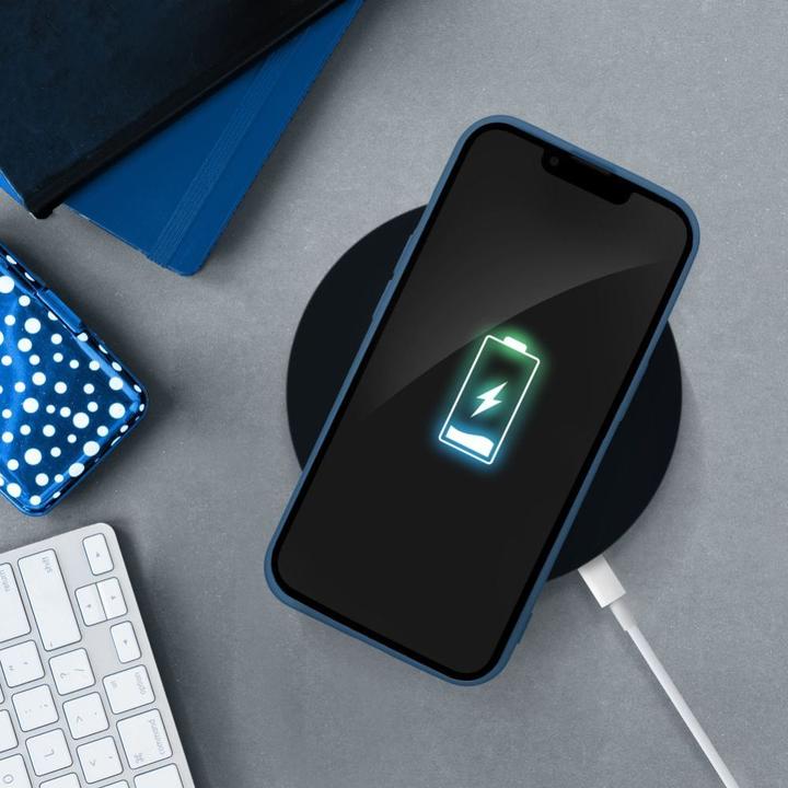 Produktbild Forcell Rückwand Abdeckung OEM SILICONE Fall für IPHONE 13 blau (Apple iPhone 13)