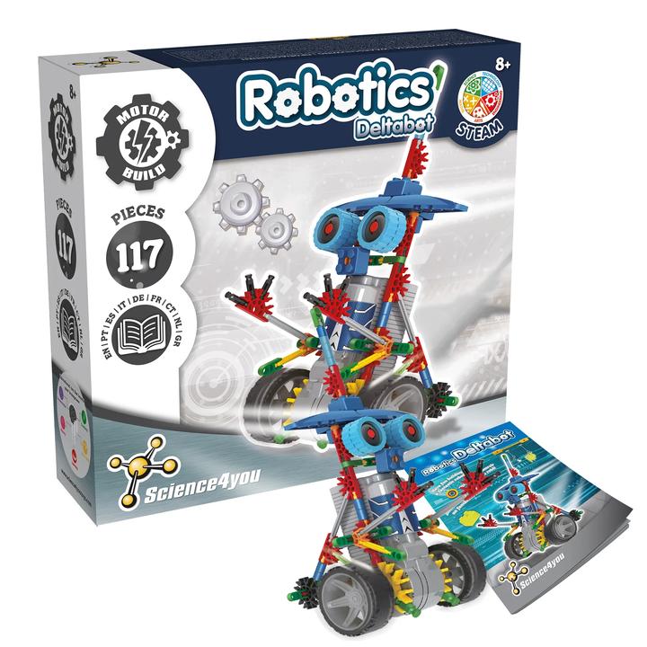 Actual product image Science4you Robotics "Deltabot" - Experimentierkasten