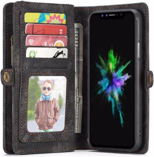 Actual product image Caseme Leather wallet with plastic cover (Apple iPhone XR)