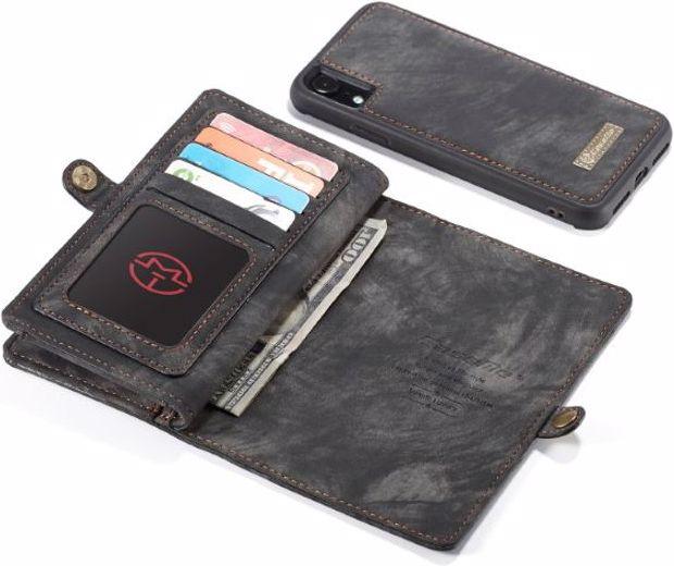Actual product image Caseme Leather wallet with plastic cover (Apple iPhone XR)