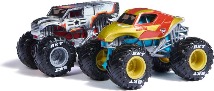 Monster Jam Marvel Iron Man Vs. War Machine