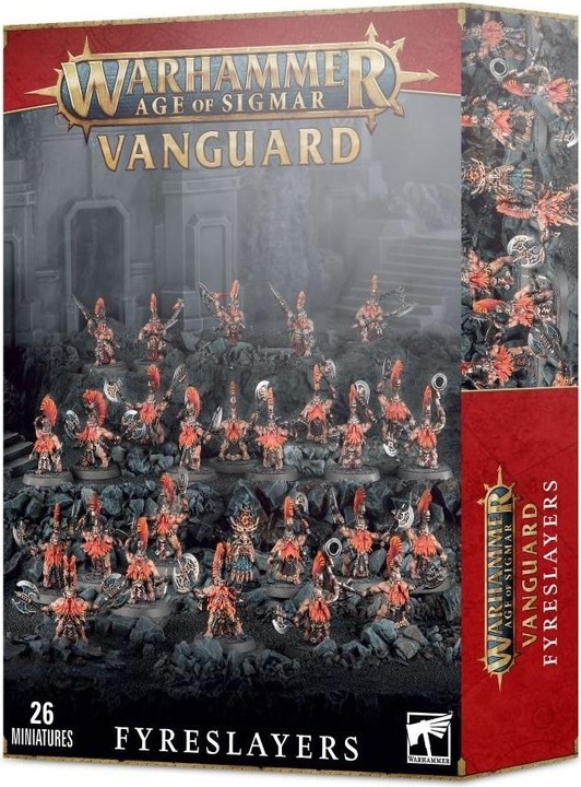 Immagine prodotto Games Workshop Warhammer Age of Sigmar - Avanguardia dei Fyreslayer (Materiale sintetico)