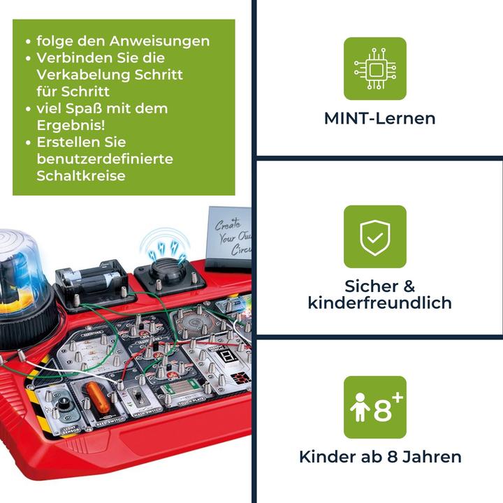 Produktbild Velleman Bausatz Elektronikprojekte - 50 Experimente - Schaltungslabor