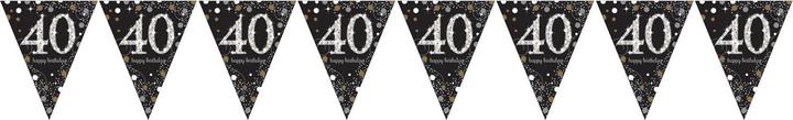 Actual product image Amscan Girlande 40 Jahre "Fröhlicher Geburtstag" (1 pcs.)