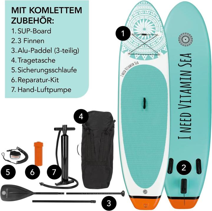 Produktbild Maxxmee Stand Up Paddle Set 300cm
