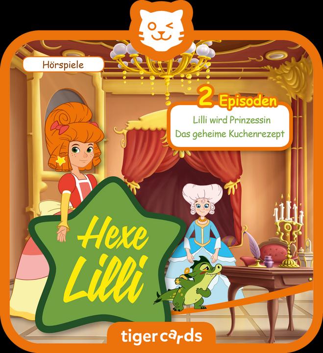 Immagine prodotto Tigermedia Tigercard strega Lilli: Lilli diventa principessa La ricetta segreta della torta (Tedesco)