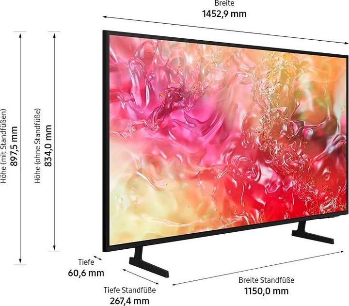 Produktbild Samsung GU65DU7199UXZG (65", CrystalRes, 4K, 2024)