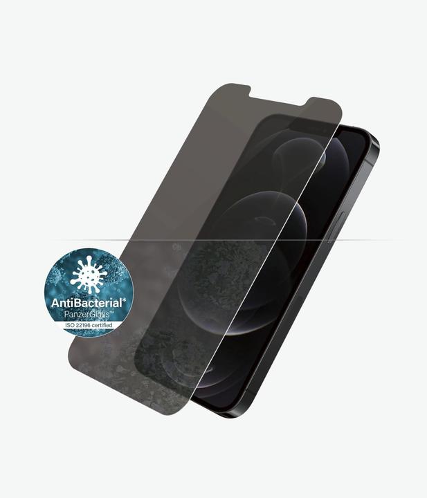 Actual product image PanzerGlass Screen Protector Privacy (1 Piece, Apple iPhone 12, Apple iPhone 12 Pro)