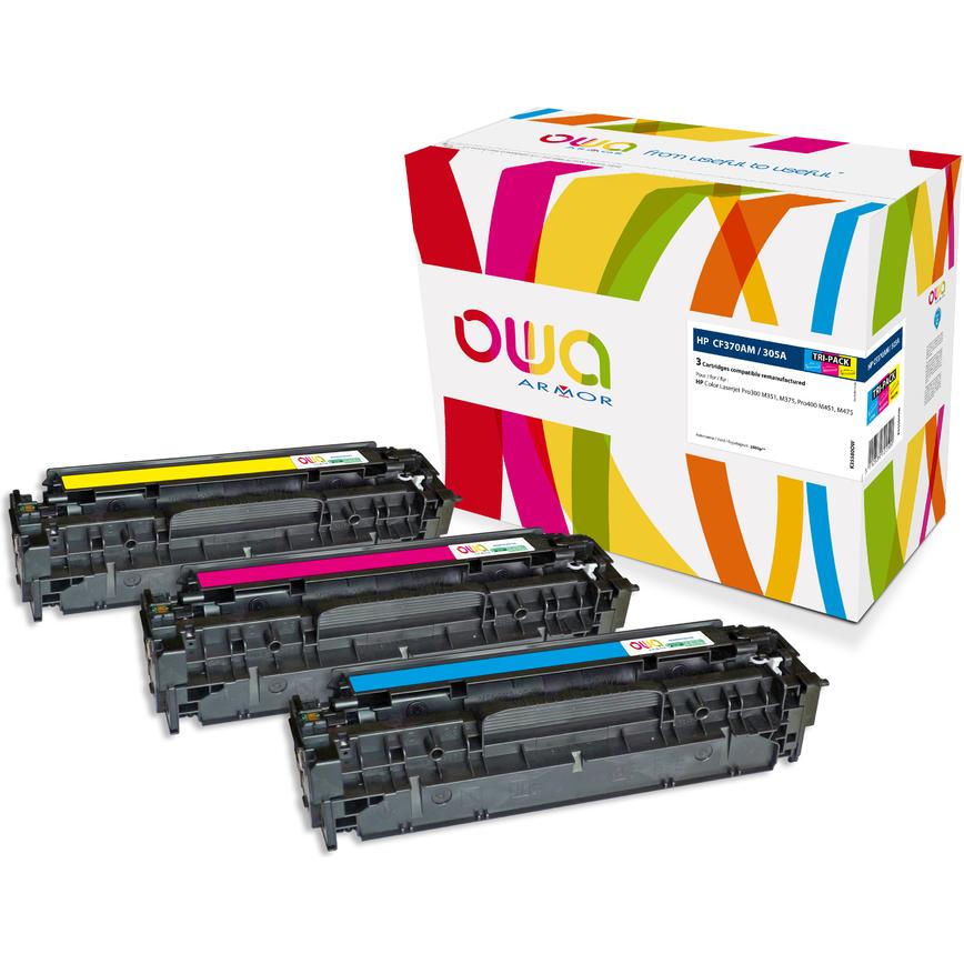 Armor OWA, Toner, K35580OW 3er-Pack (M, C, Y)