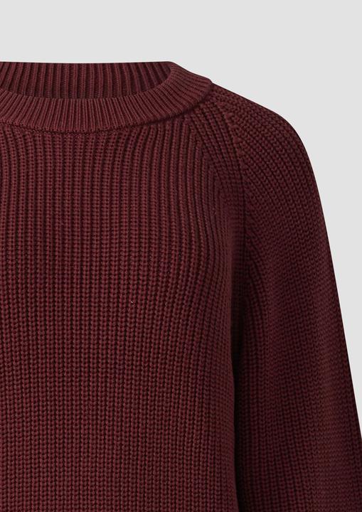 Produktbild s.Oliver Strickpullover Strickpullover mit Raglanärmeln im Relaxed Fit (42)