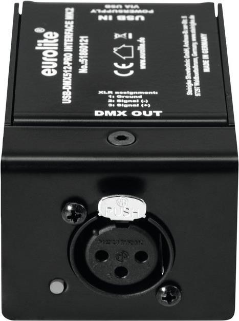 Actual product image Eurolite DMX Interface USB-DMX512 PRO M