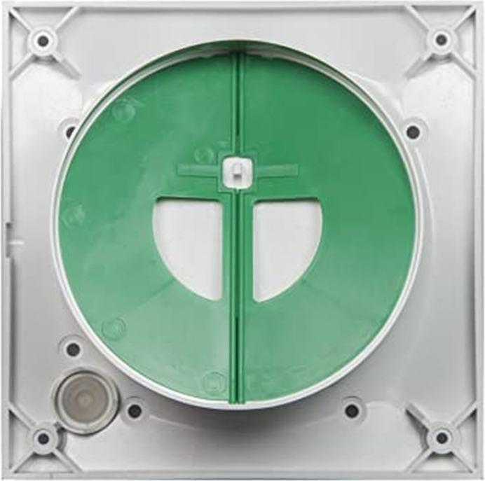 Actual product image Airflow Abluftventilator mit Feuchtigkeitssensor, einstellbarem Timer und 25 dB