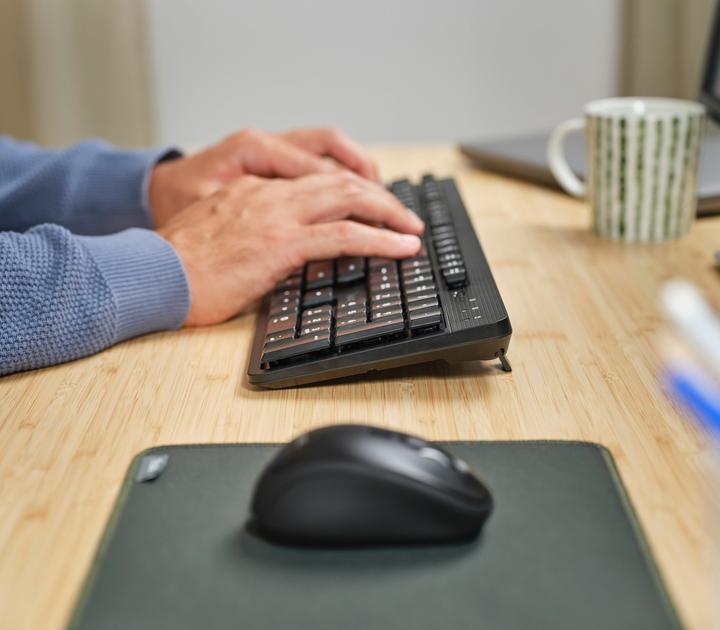 Actual product image Trust Ody Ii Wireless Keyboard Mouse Pack (FR, Wireless)