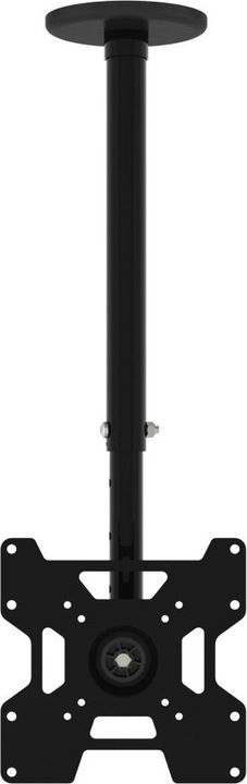 Techly Bracket for LCD display - Steel - Black - Screen size: 58.4-94 cm (23"-37") (Various)