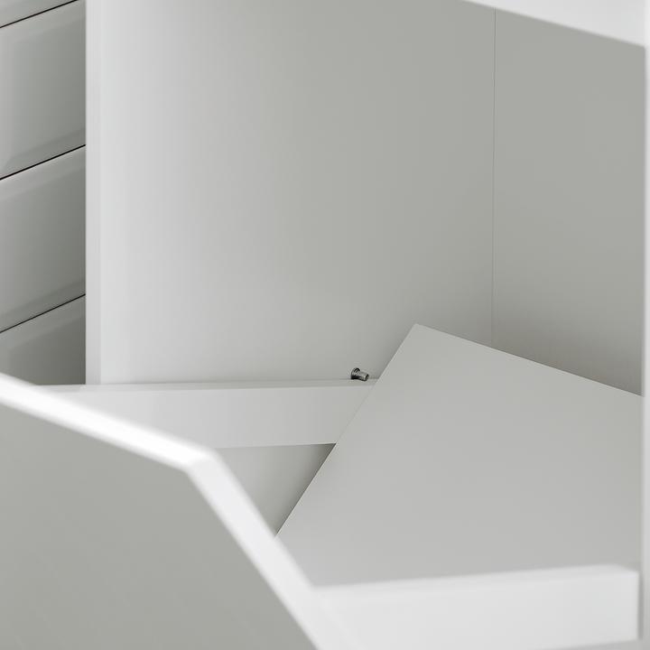 Actual product image SoBuy Laundry cupboard with fold-out laundry chest (40 x 39 x 86 cm)