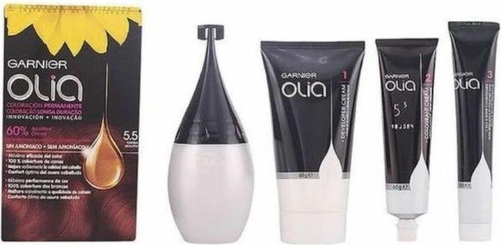 Immagine prodotto Garnier OLIA Coloración Permanente #5,5 Caoba 4 pz (#5,5 Caoba)