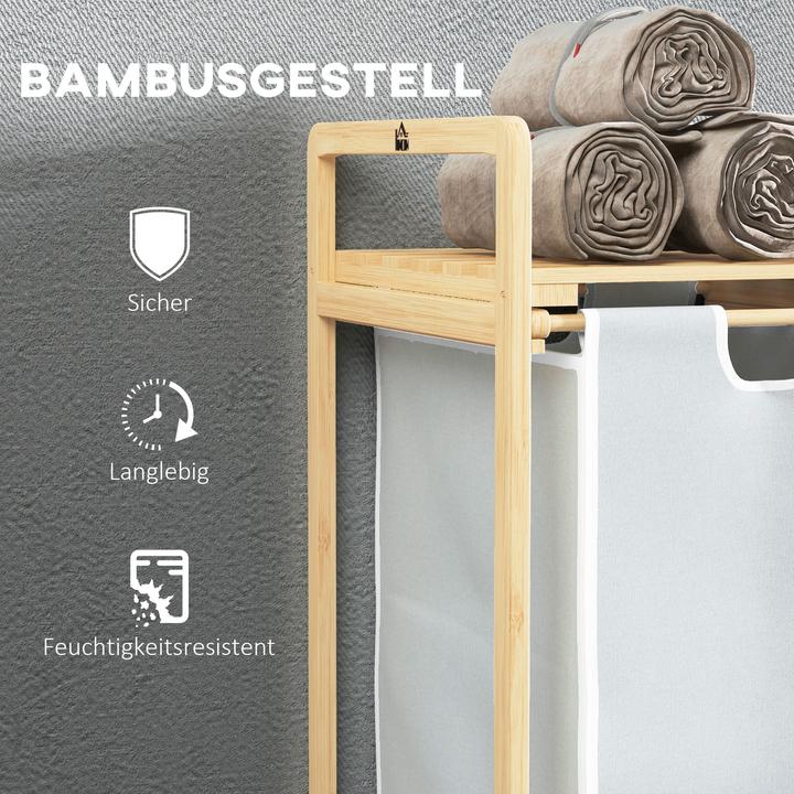 Actual product image Homcom Laundry basket