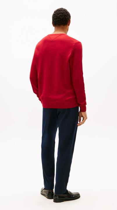 Produktbild Tommy Hilfiger Einfaches Baumwoll-Crewneck-Pullover (XL)