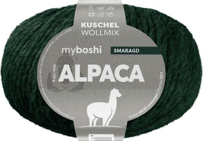 Myboshi Alpaca 50g Fb. 623 Smaragd (90 m)