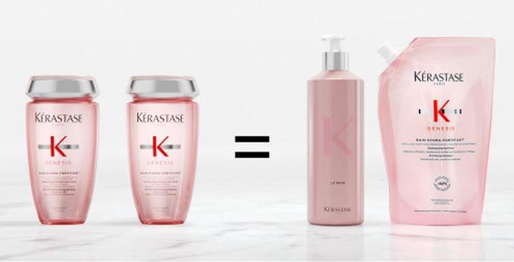 Image du produit Kérastase Bain Hydra-Fortifiant Nachfüllpack (500 ml, Shampoing liquide)