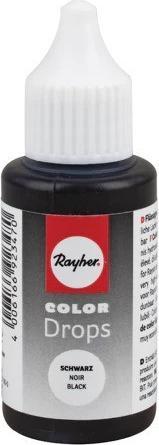 Rayher Color Drops Schwarz 25ml (25 ml)