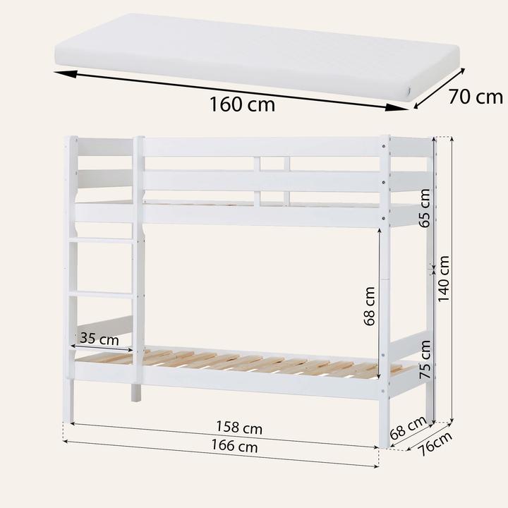 Actual product image Hoppekids Eco Comfort (70 x 160 cm)