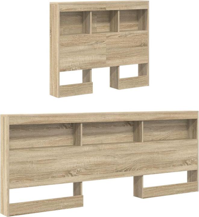 Immagine prodotto VidaXL Libreria letto rovere Sonoma 75x190 cm materiale legno (75 x 190 cm)