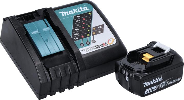 Produktbild Makita BHR 202 Akku Kombihammer 18V 2,0J SDS Plus in Koffer - 3Ah Akku, Ladegerät (Akkubetrieb)
