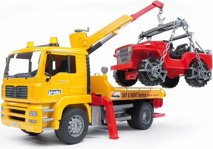 Immagine prodotto Bruder Rimorchio uomo con fuoristrada