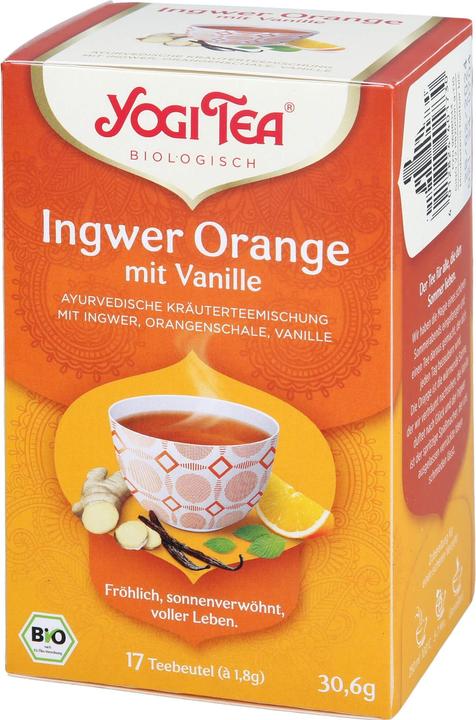 Actual product image Yogi Tea Ginger orange with vanilla (30.60 g)