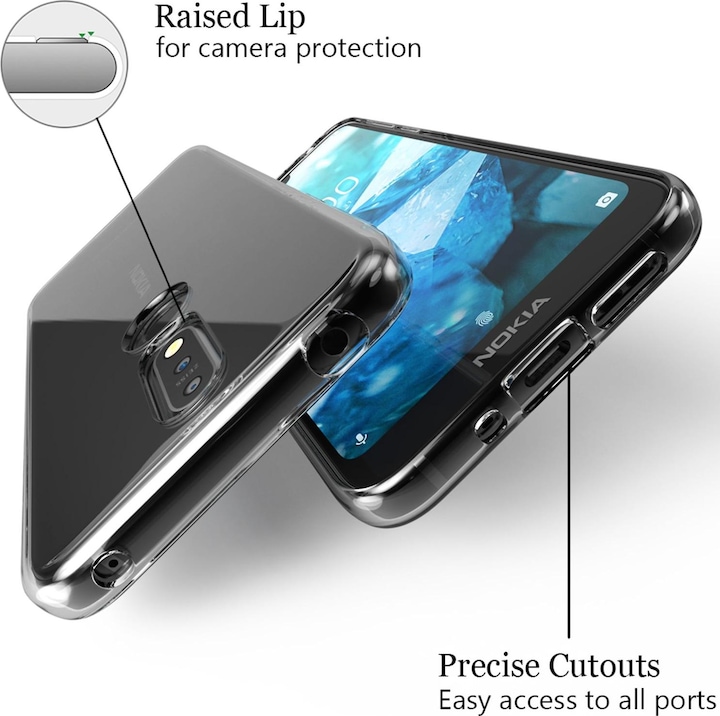 Immagine prodotto Nalia Copertura per cellulare (Nokia 7.1)